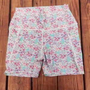 Floral Bike Shorts By Evolution And Creation Size L